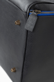 Full-Grain Leather Weekender Duffle Bag