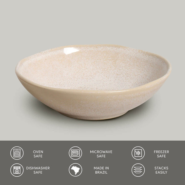Reactive Glaze Ceramic Bowl Set