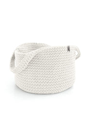 Chunky Crochet Round Storage Basket