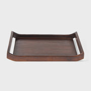 Acacia Wood Serving Tray Set