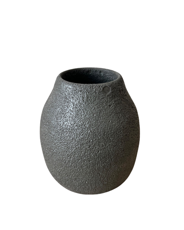Crater-Glaze Porcelain Vase