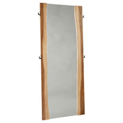 Live-Edge Wood Full-Length Floor Mirror