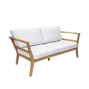 Acacia Wood Outdoor Conversation Set