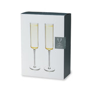 Lead-Free Crystal Champagne Flute Set