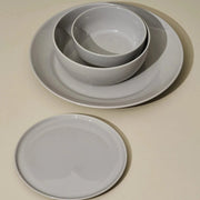 Wide Rim Bone China Dinnerware Set