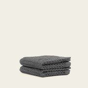 Waffle-Weave Cotton Bath Towel Set