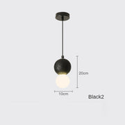 Terrazzo Globe Pendant Light