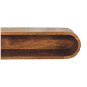 Curved Mango Wood Wall Console