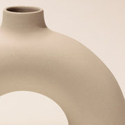 Arch-Form Matte Ceramic Vase