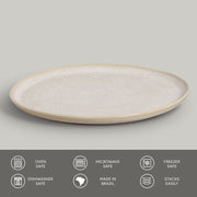 Reactive Glaze Dinner Plate Set