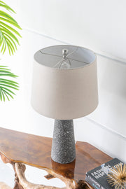 Terrazzo-Look Concrete Table Lamp