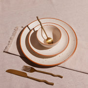 Wavy-Handle Stainless Flatware Set