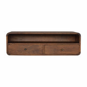 Chestnut Mango Wood Floating Console