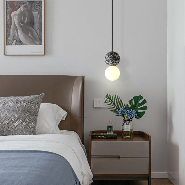 Terrazzo Globe Pendant Light