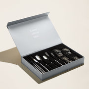 Mirror-Polish Stainless Steel Flatware Set