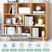 Pear Yellow Three-Tier Open Bookcase – book case (view 6) | Roost & Roam