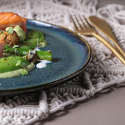 Speckled Ceramic Dinner Plate Set