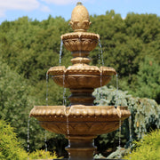 Four-Tier Resin Outdoor Fountain