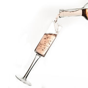 Champagne Flutes - Hand-Blown Crystal Glasses