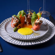 Speckled Ceramic Dinner Plate Set