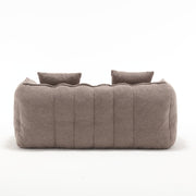 Boucle Channel-Tufted Loveseat Sofa — additional product view 16