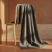 Waffle-Weave Cotton Bath Towel Set