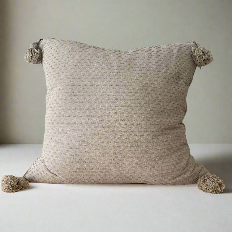 Oaxacan Cotton Tassel Pillow Cover