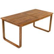 Acacia Wood Outdoor Dining Set