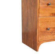 Mango Wood Three-Drawer Chest