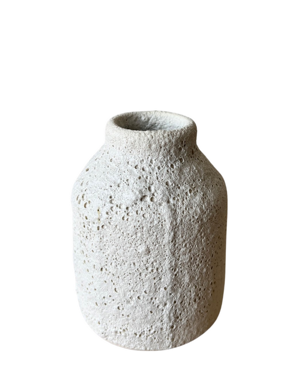 Crater-Glaze Porcelain Vase Collection
