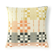 Handwoven Geometric Textile Pillow Cover