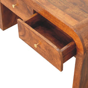 Chestnut Wood Waterfall Coffee Table