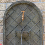 Polystone Outdoor Wall Fountain