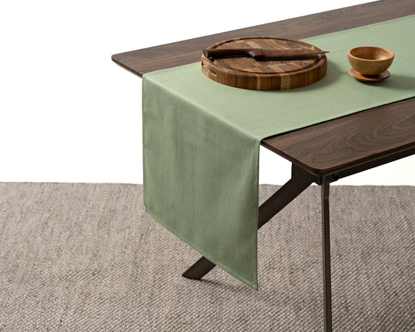 Upcycled Cotton Woven Table Runner