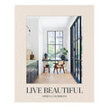 Linen-Cover Interior Design Coffee Table Book