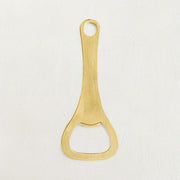 Brushed Brass-Tone Metal Bottle Opener