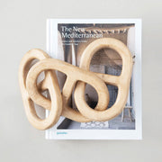 Carved Wood Chain Sculpture