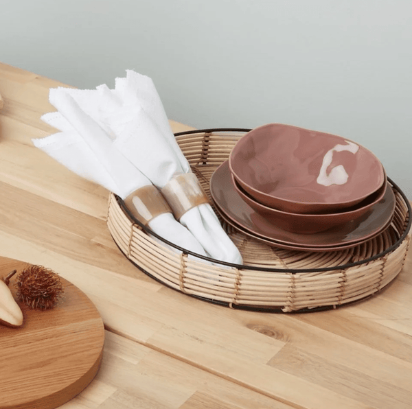 Hemstitch Cotton Cloth Napkin Set