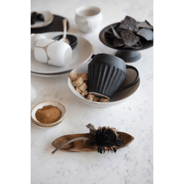 Matte Glaze Stoneware Dinner Plate