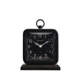 Distressed Metal Mantel Clock