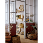 Woven Seagrass Storage Basket Set