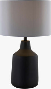 Matte Concrete Base Table Lamp