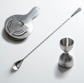 Brushed Stainless Barware Tool Set