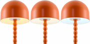 Terracotta Dome Metal Table Lamp