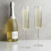 Lead-Free Crystal Champagne Flute Set