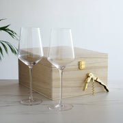 Lead-Free Crystal Wine Glass Gift Set