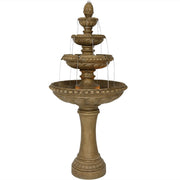 Four-Tier Resin Outdoor Fountain
