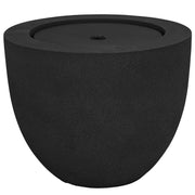 Round Polystone Bubble Outdoor Fountain