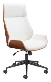 Faux Leather High Back Office Chair