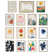Botanical Garden Framed Canvas Art Set